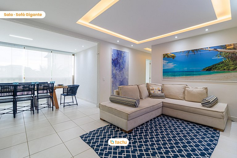 Apartamento gigante VG Sun Cumbuco por Tactu