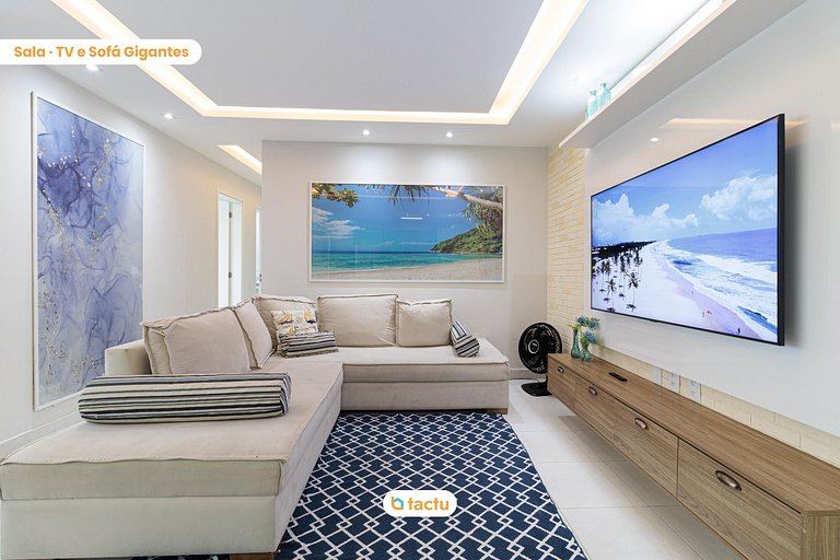 Apartamento gigante VG Sun Cumbuco por Tactu