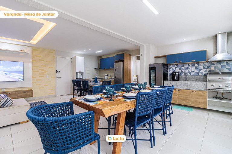 Apartamento gigante VG Sun Cumbuco por Tactu