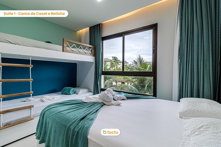 Apartamento gigante VG Sun Cumbuco por Tactu
