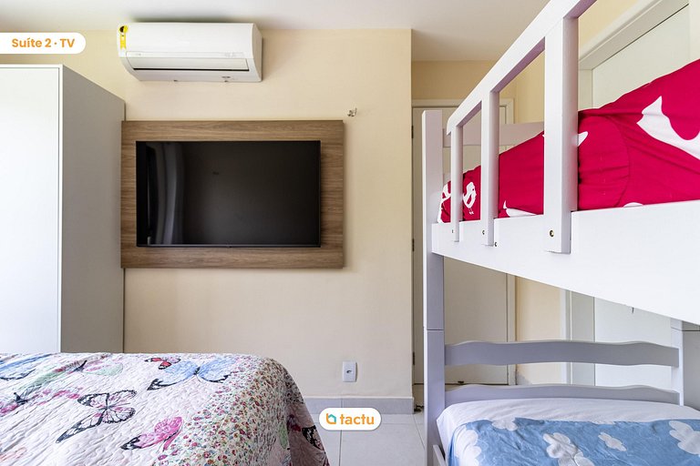 Apartamento de luxo no melhor bloco do VG Sun Cumbuco