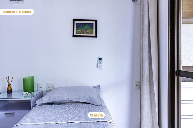 Apartamento com varanda no Wai Wai Cumbuco por Tactu