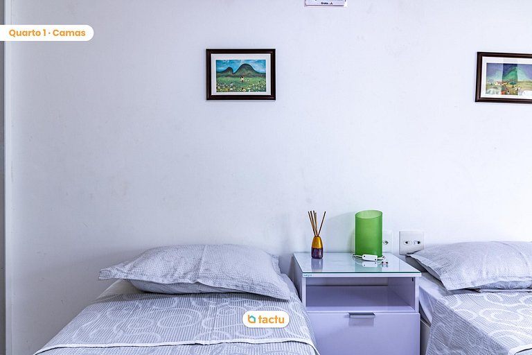 Apartamento com varanda no Wai Wai Cumbuco por Tactu
