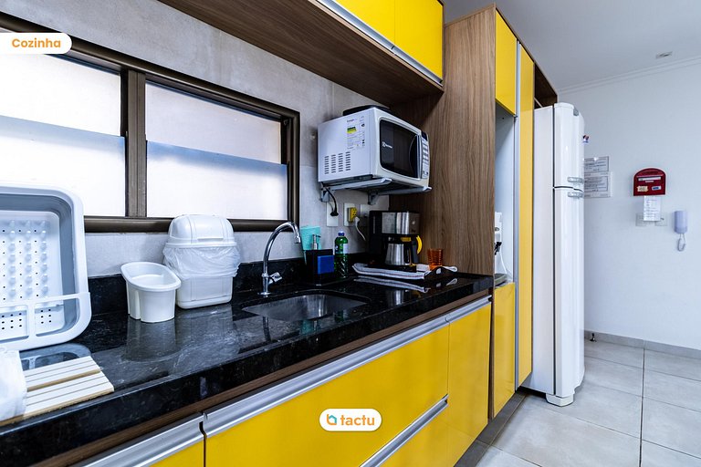 Apartamento com varanda no Wai Wai Cumbuco por Tactu