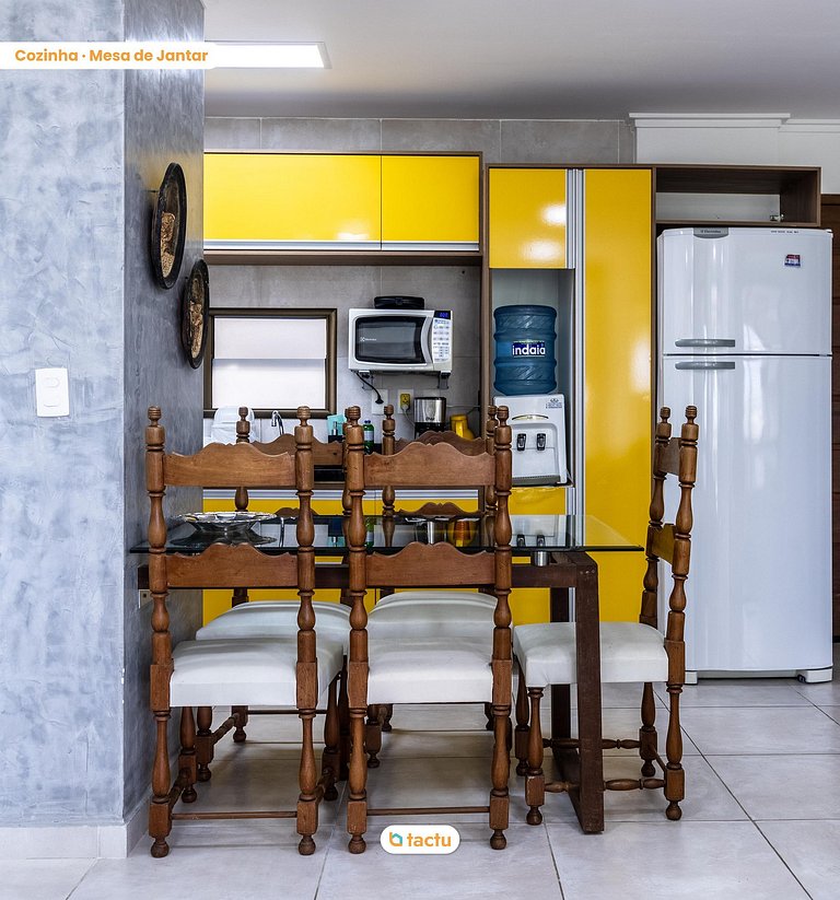 Apartamento com varanda no Wai Wai Cumbuco por Tactu