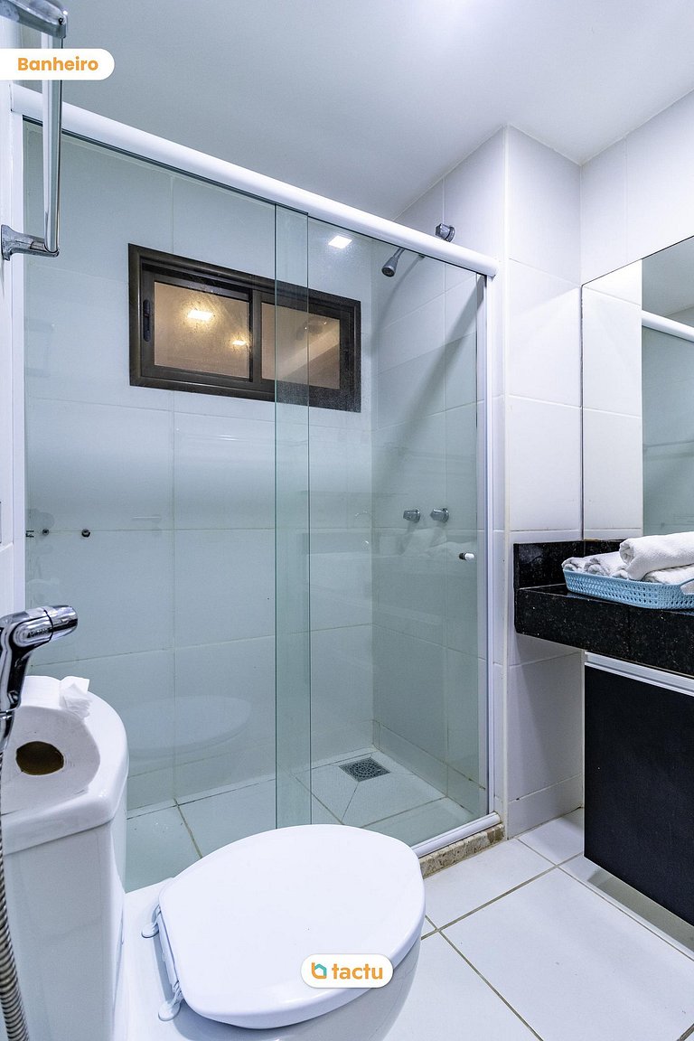 Apartamento com varanda no Wai Wai Cumbuco por Tactu