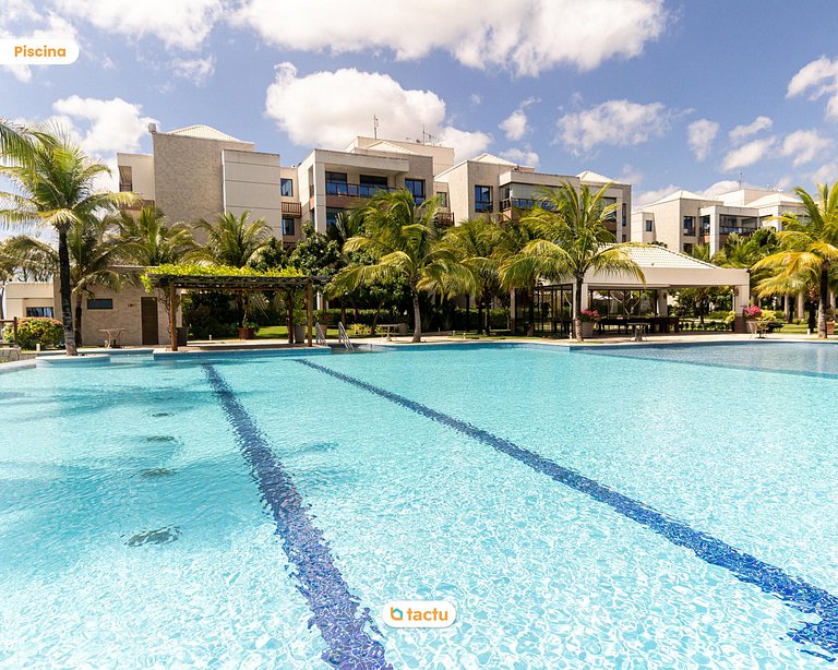 Apartamento com varanda no Wai Wai Cumbuco por Tactu