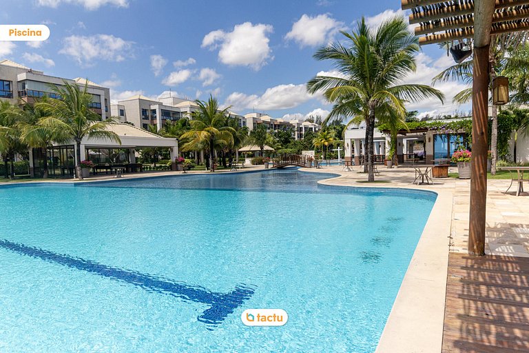 Apartamento com varanda no Wai Wai Cumbuco por Tactu