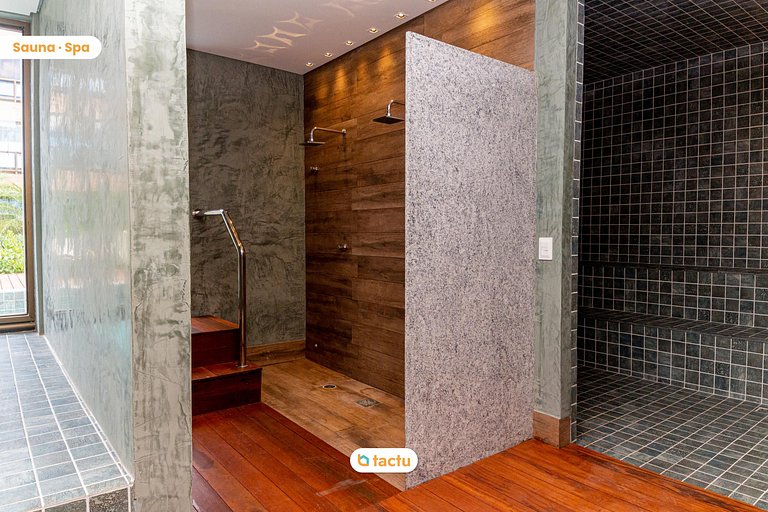 Apartamento com varanda no Wai Wai Cumbuco por Tactu
