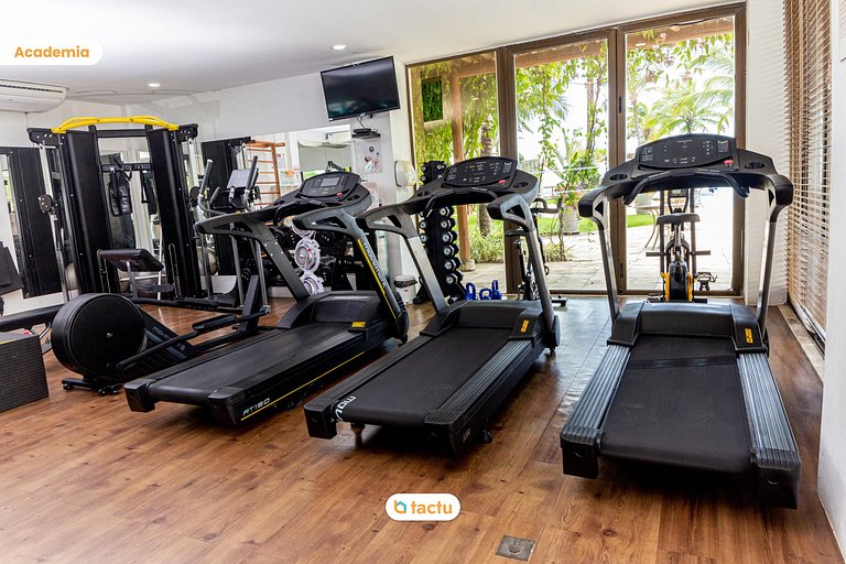 Apartamento com varanda no Wai Wai Cumbuco por Tactu