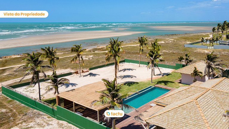 Casa Frente Vista al Mar, Fortim, Ceará, Lujosa, Kite