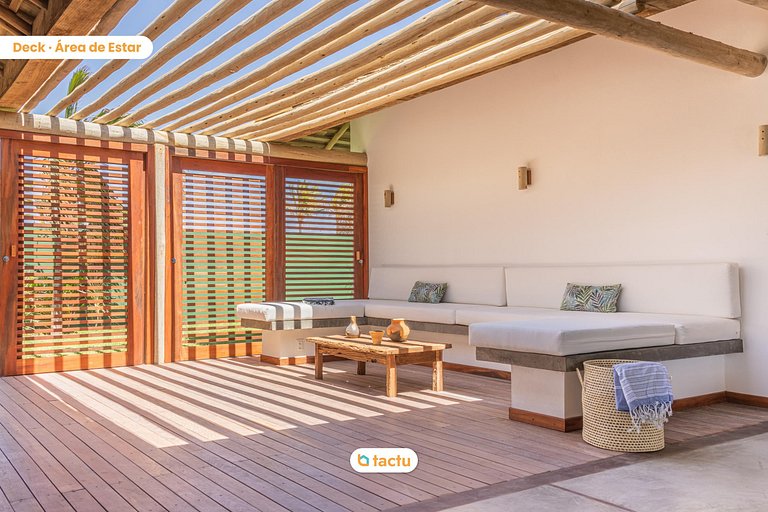 Casa Frente Vista Mar Fortim Ceará Luxosa com 6 Quartos Kite
