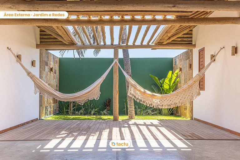 Maison avec Vue sur l'Océan en Face, Fortim, Ceará, Luxueuse