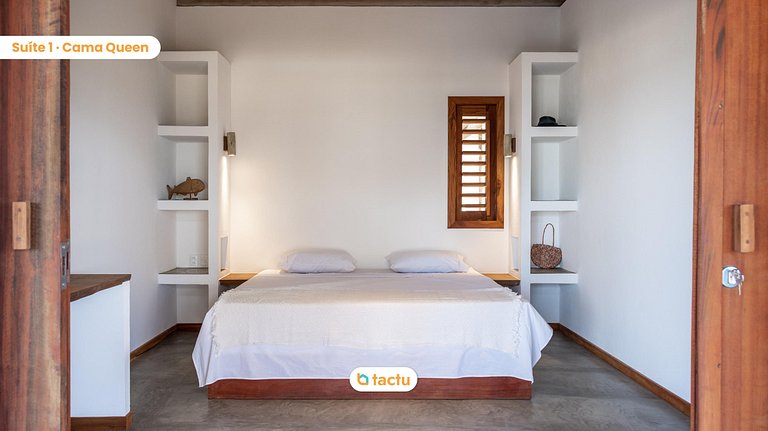 Maison avec Vue sur l'Océan en Face, Fortim, Ceará, Luxueuse