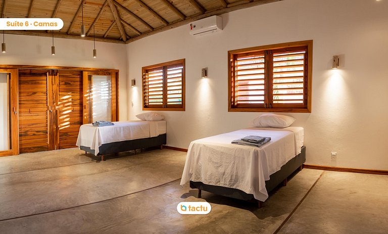 Casa Frente Vista Mar Fortim Ceará Luxosa com 6 Quartos Kite