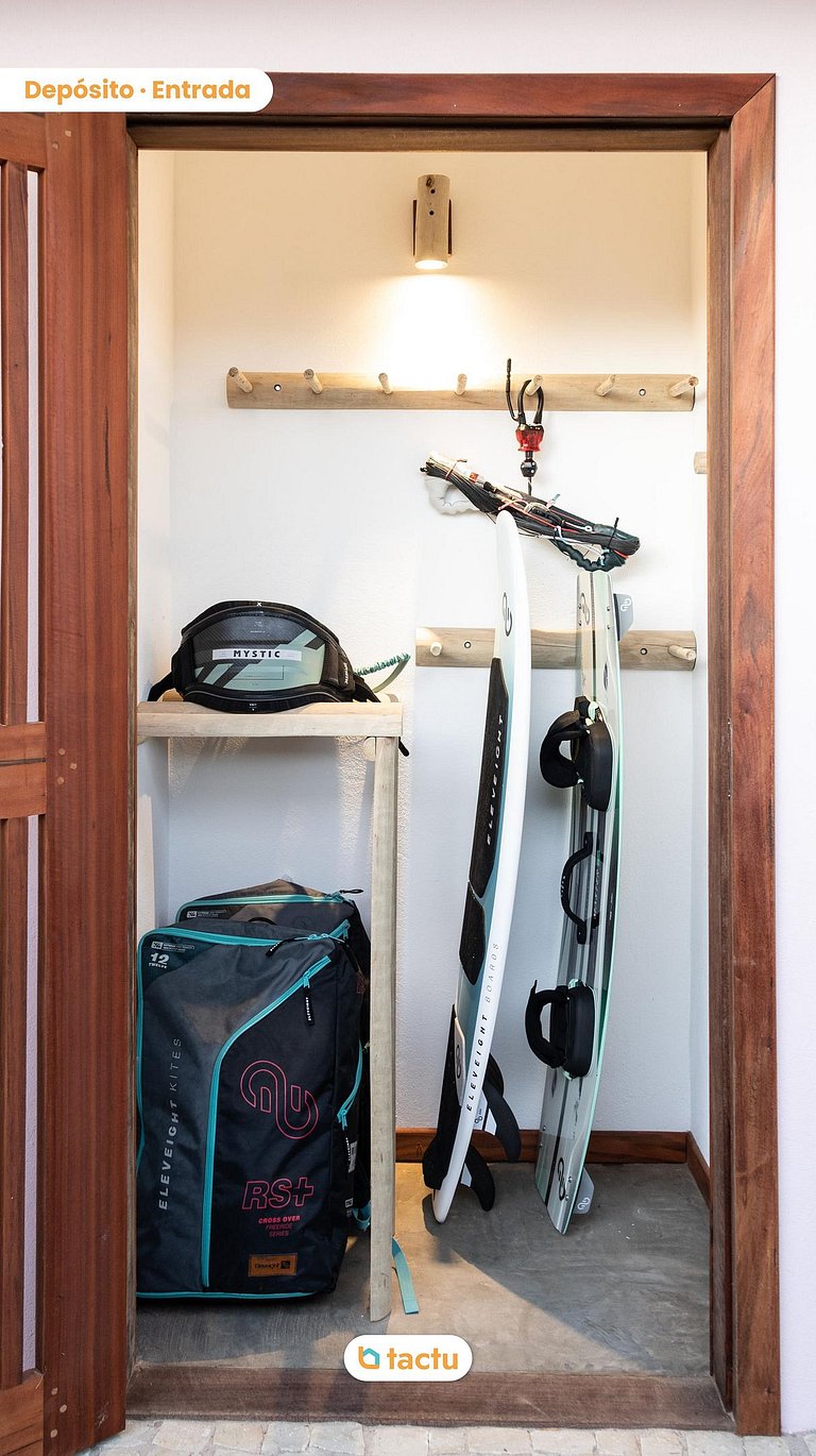 House with Ocean Front Fortim Ceará Luxurious Kitesurfing