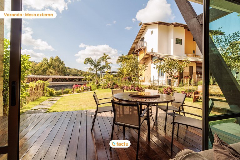 Triplex in Guaramiranga condominium by Tactu