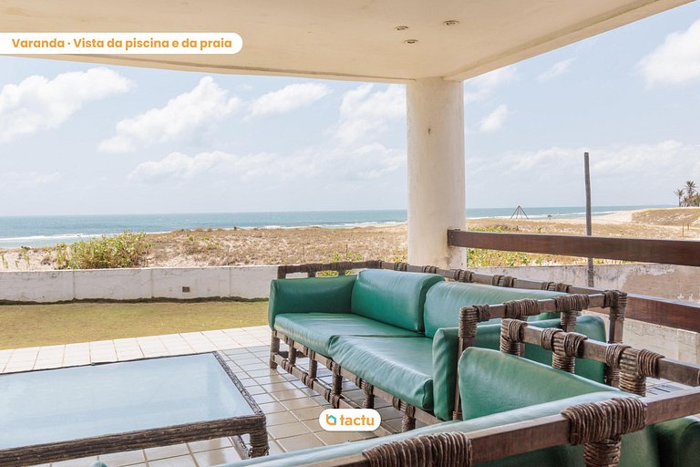Sea Front House with Beach Park Service