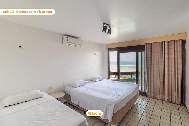 Maison en Front de Mer avec Service de Parc de Plage
