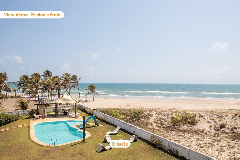 Sea Front House with Beach Park Service