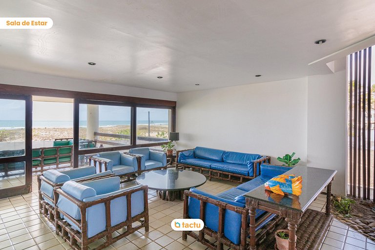 Casa Frente Mar com Serviço Beach Park