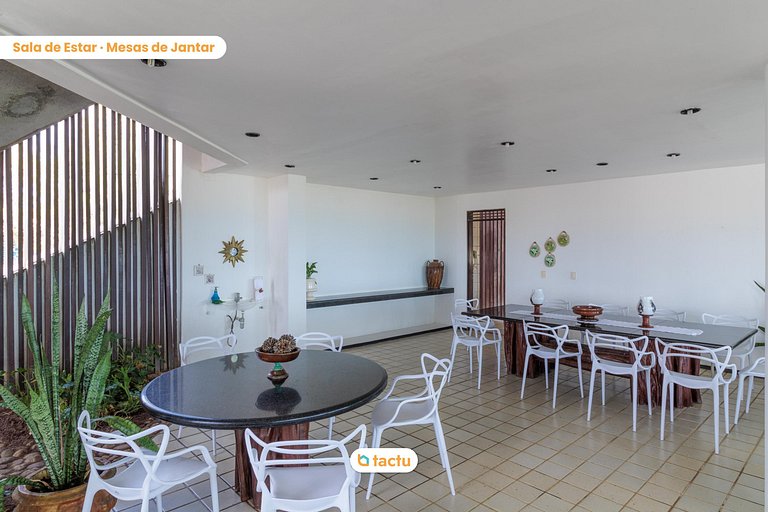 Casa Frente Mar com Serviço Beach Park