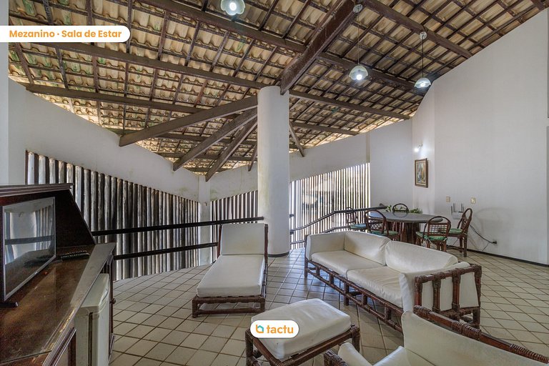 Casa Frente Mar com Serviço Beach Park