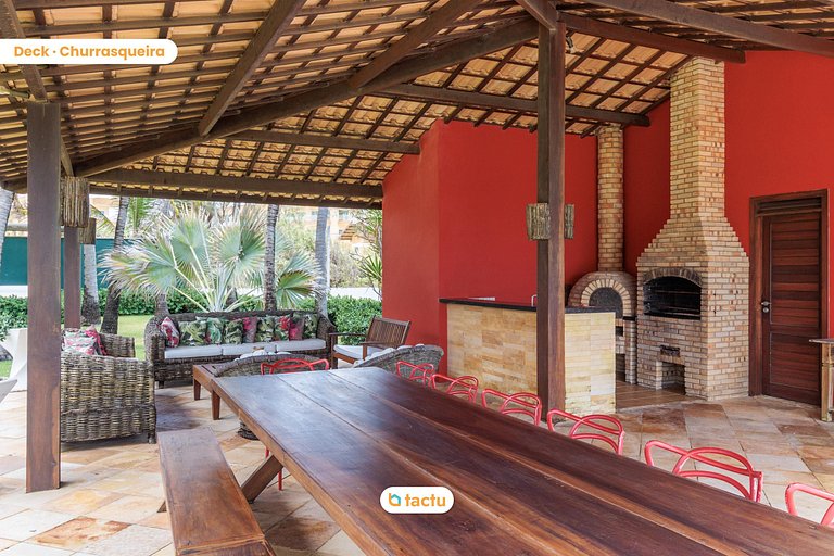 Casa na beira da praia do Porto das Dunas Beach Park