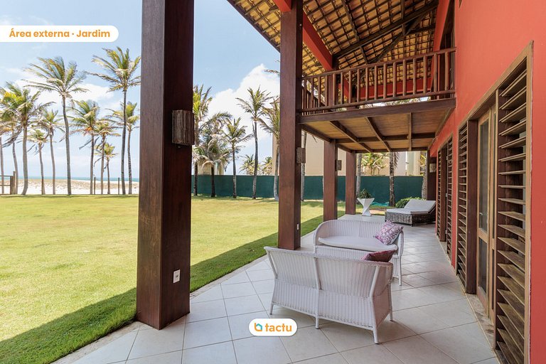Casa na beira da praia do Porto das Dunas Beach Park