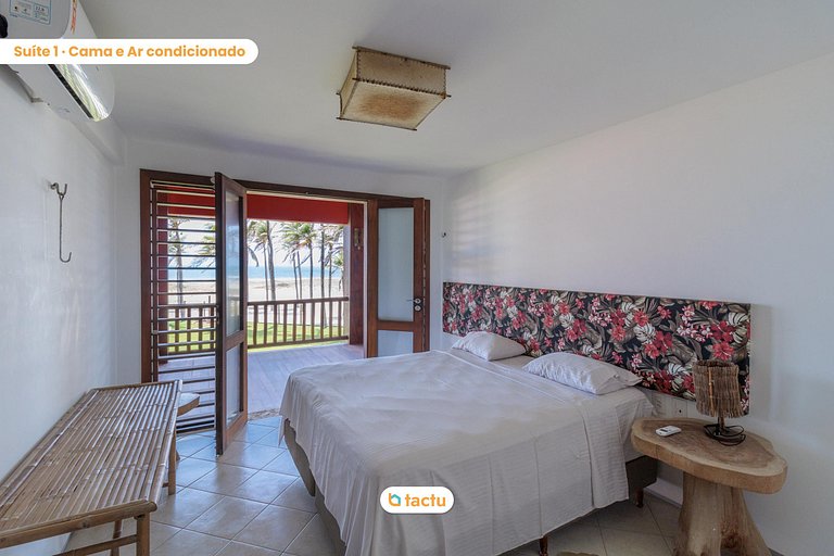 Casa na beira da praia do Porto das Dunas Beach Park