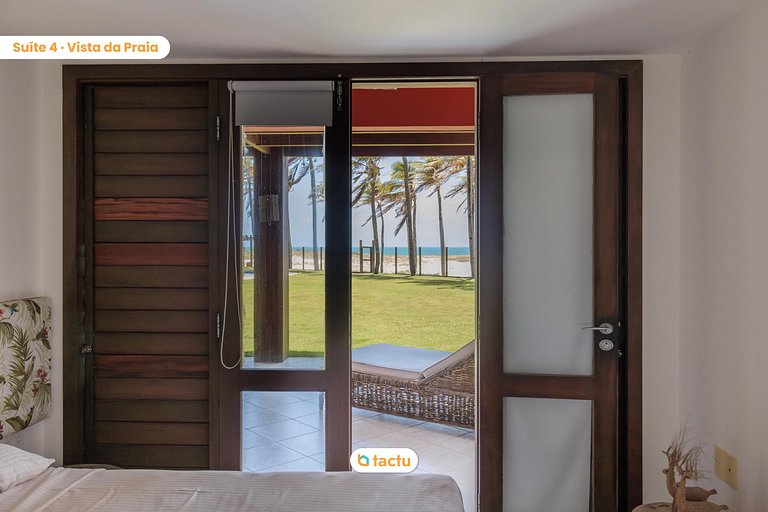 Casa na beira da praia do Porto das Dunas Beach Park