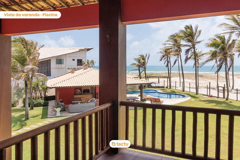 Casa na beira da praia do Porto das Dunas Beach Park