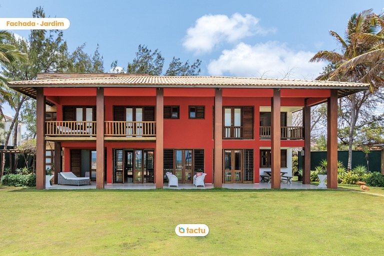 Casa na beira da praia do Porto das Dunas Beach Park