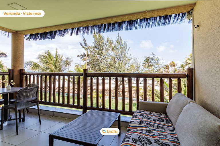 Aluga vista mar no resort de luxo VG Sun Cumbuco por Tactu