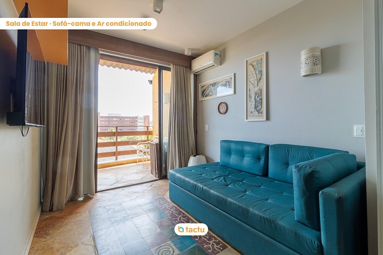 Suite à Porto das Dunas avec vue sur la mer