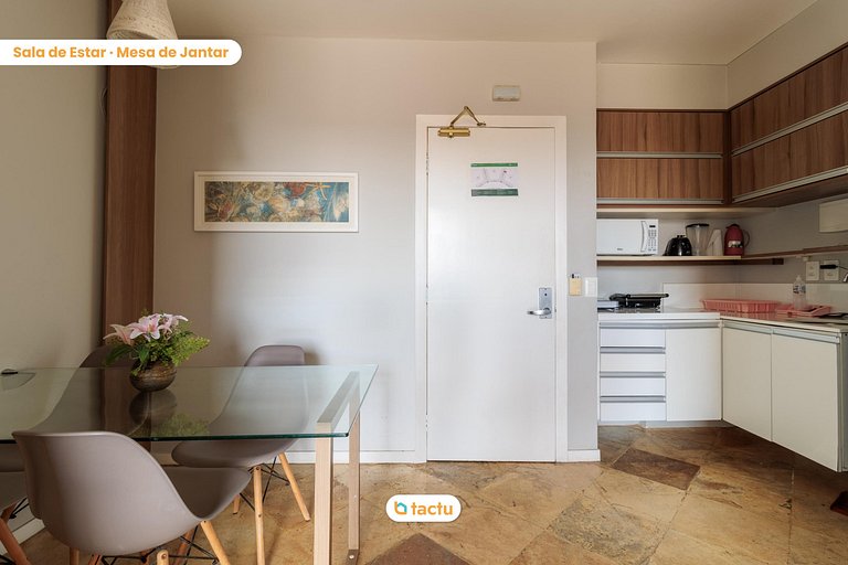 Suite en Porto das Dunas con vista al mar