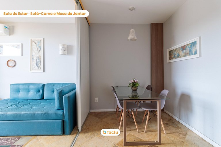 Suite à Porto das Dunas avec vue sur la mer