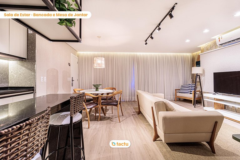Apartamento enorme no BEACH PARK