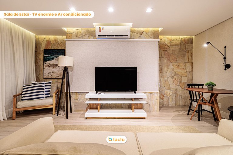 Apartamento enorme no BEACH PARK