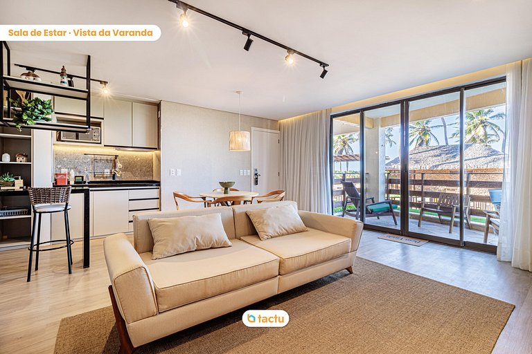 Suite in Porto das Dunas with Sea View