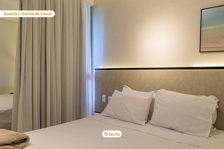 Apartamento enorme no BEACH PARK