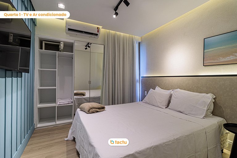 Apartamento enorme no BEACH PARK