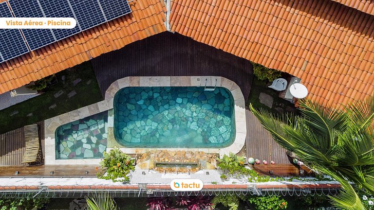 Casa com Piscina no Porto das Dunas
