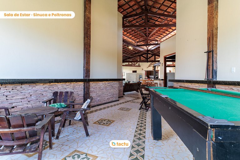 House with Pool in Porto das Dunas