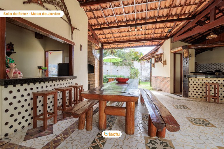 House with Pool in Porto das Dunas