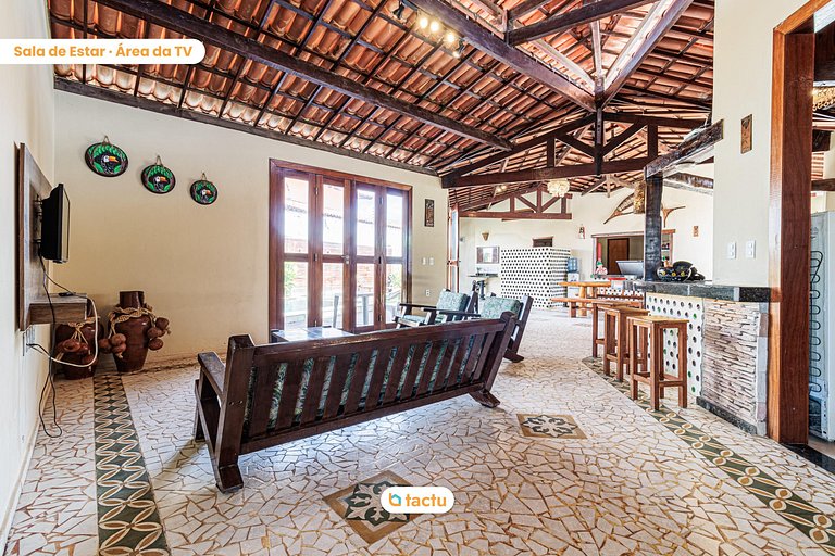 Casa com Piscina no Porto das Dunas
