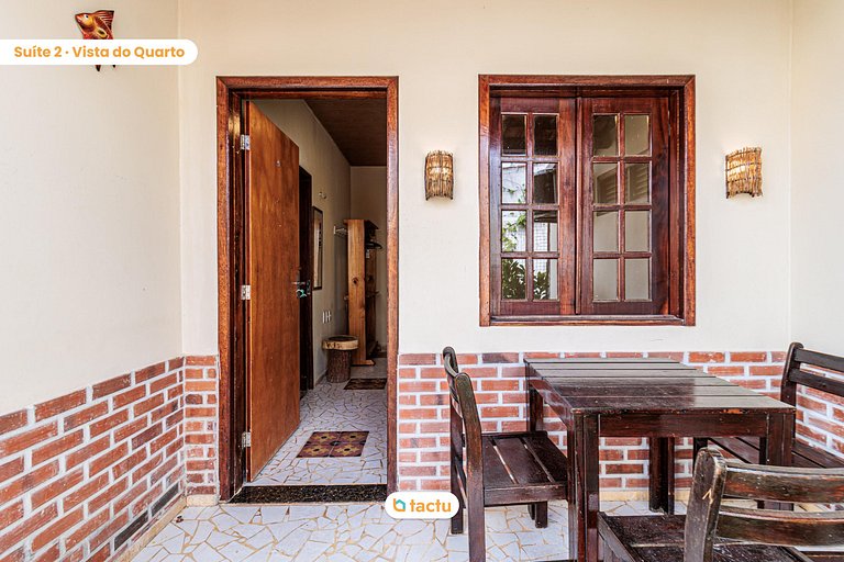 Casa con piscina en Porto das Dunas