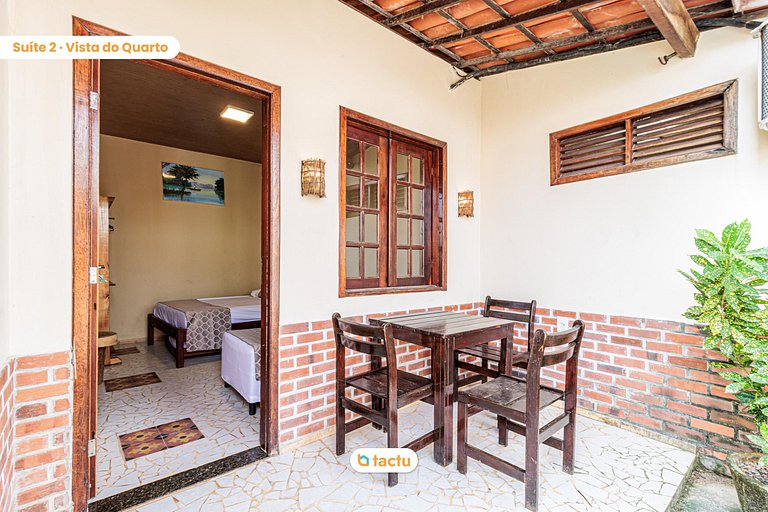 Casa con piscina en Porto das Dunas