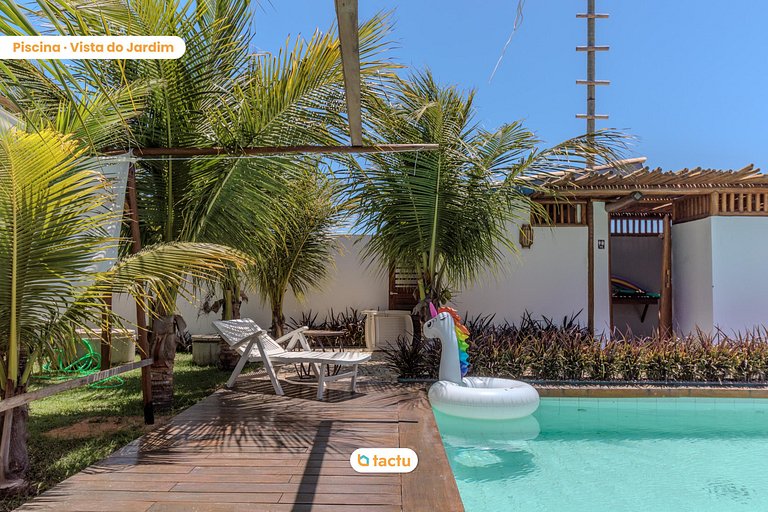 House with pool in Pontal do Maceió