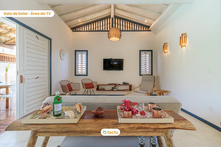 Casa con piscina en Pontal do Maceió